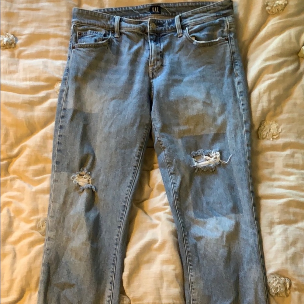 Gap Denim boyfriend cut jeans